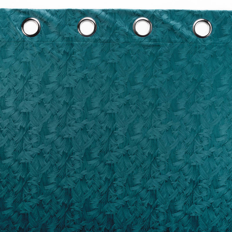 Draperie Aquarelle Velvet Albastru Inchis, 135 x 240 cm (4)