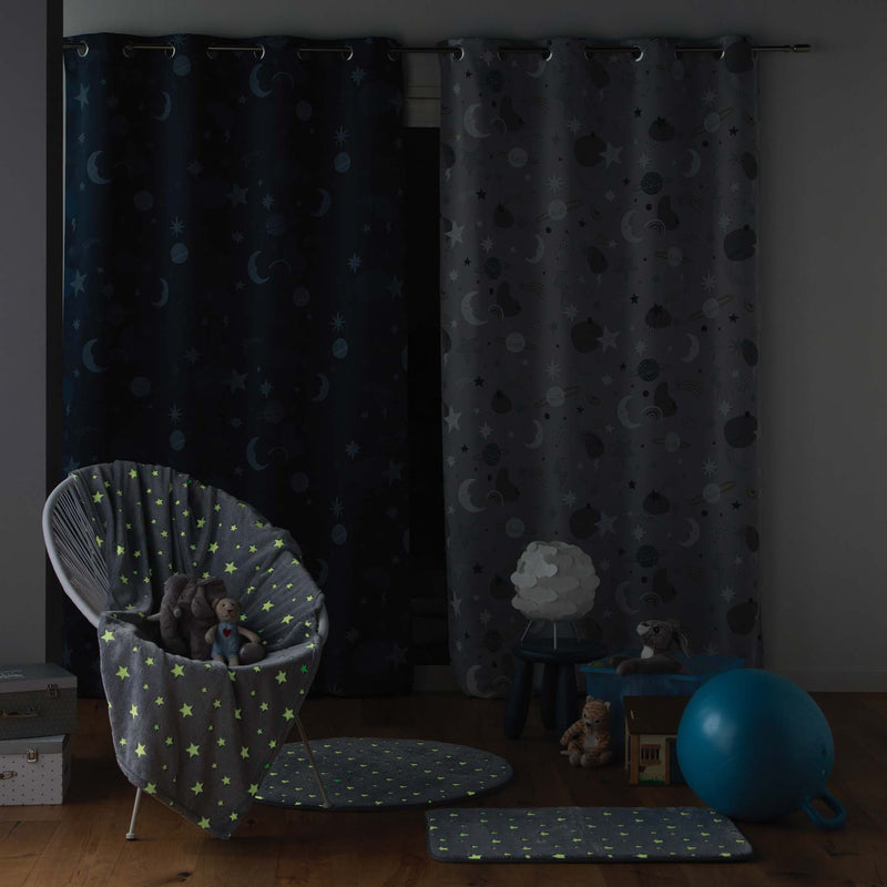 Draperie Blackout Moonlight Albastru Inchis, 140 x 260 cm (2)