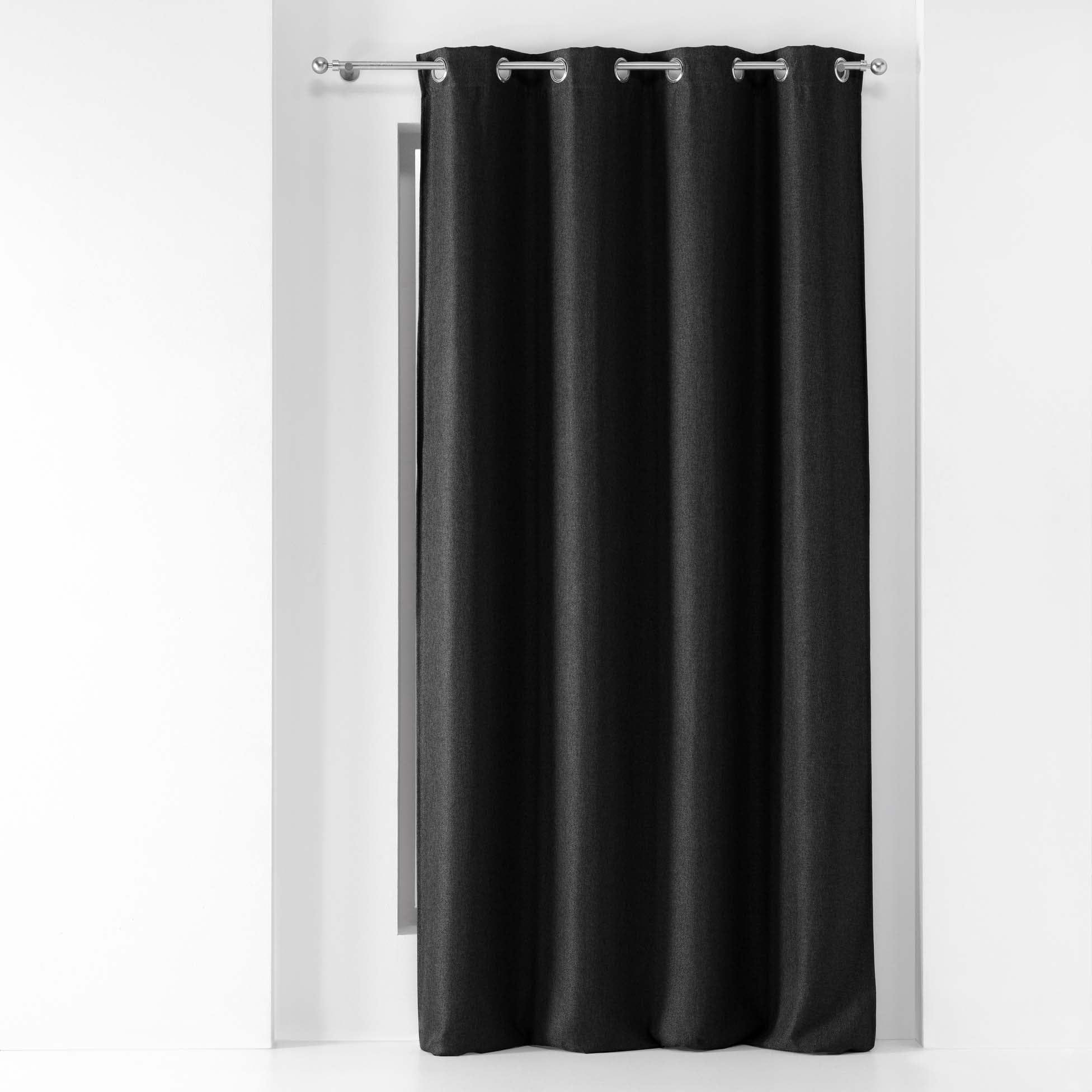 Draperie Blackout Tramina Negru, 135 x 240 cm