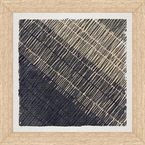 Tablou 4 piese Framed Linen Abstract Marks (4)