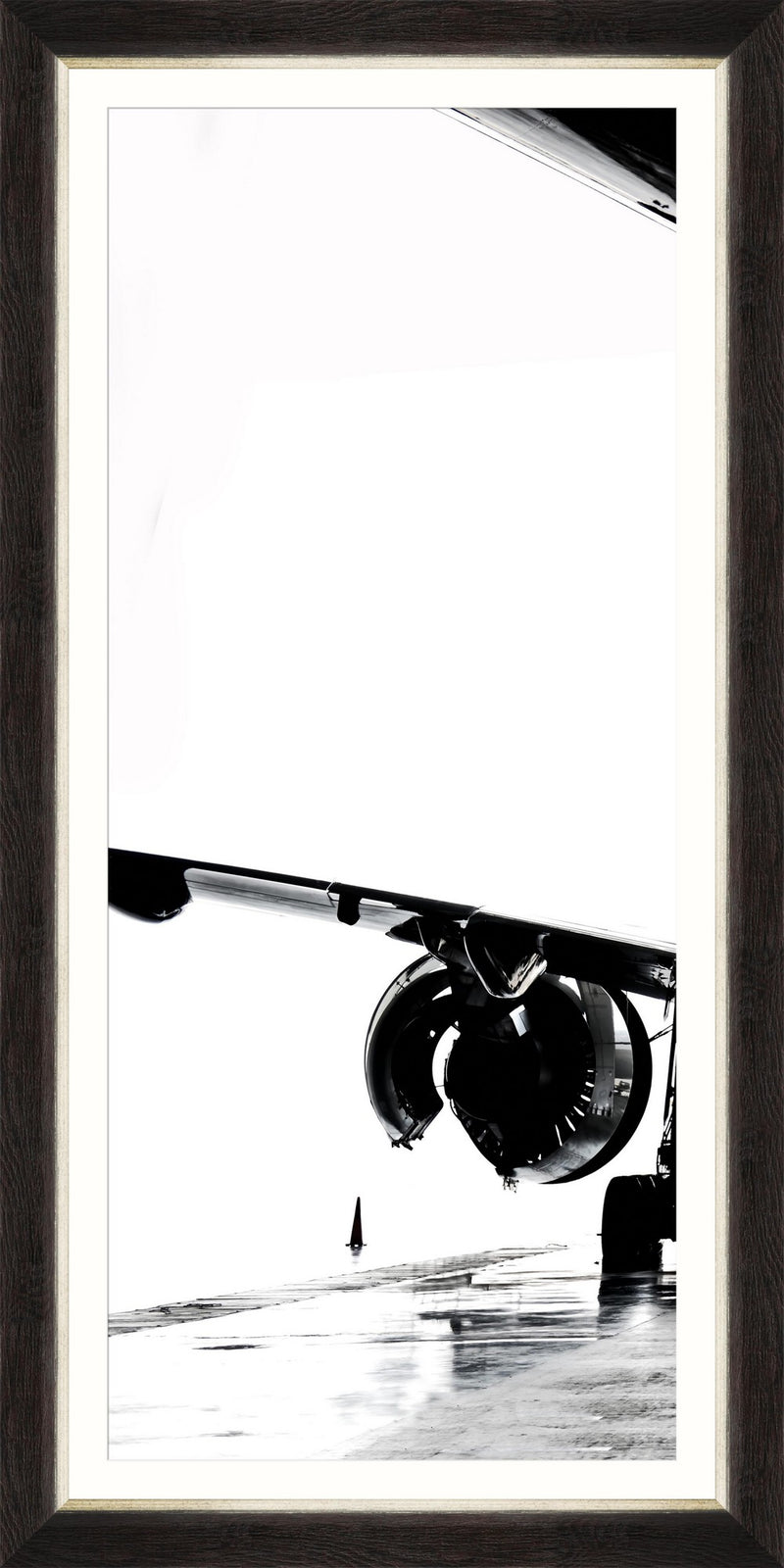 Tablou 3 piese Framed Art Aircraft Silhouette (1)