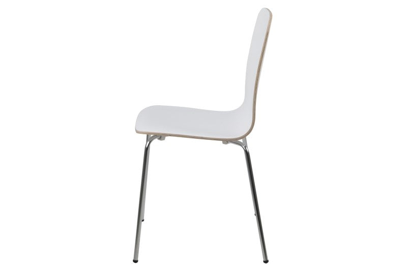 Set 4 scaune metalice Bjoorn White (1)