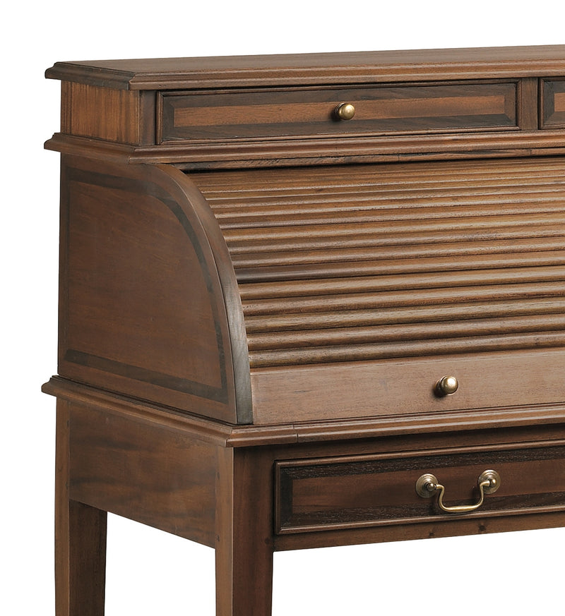 Cabinet din lemn, cu 4 sertare si 1 usa, Vintage Large Nuc, l103xA57xH115 cm (2)