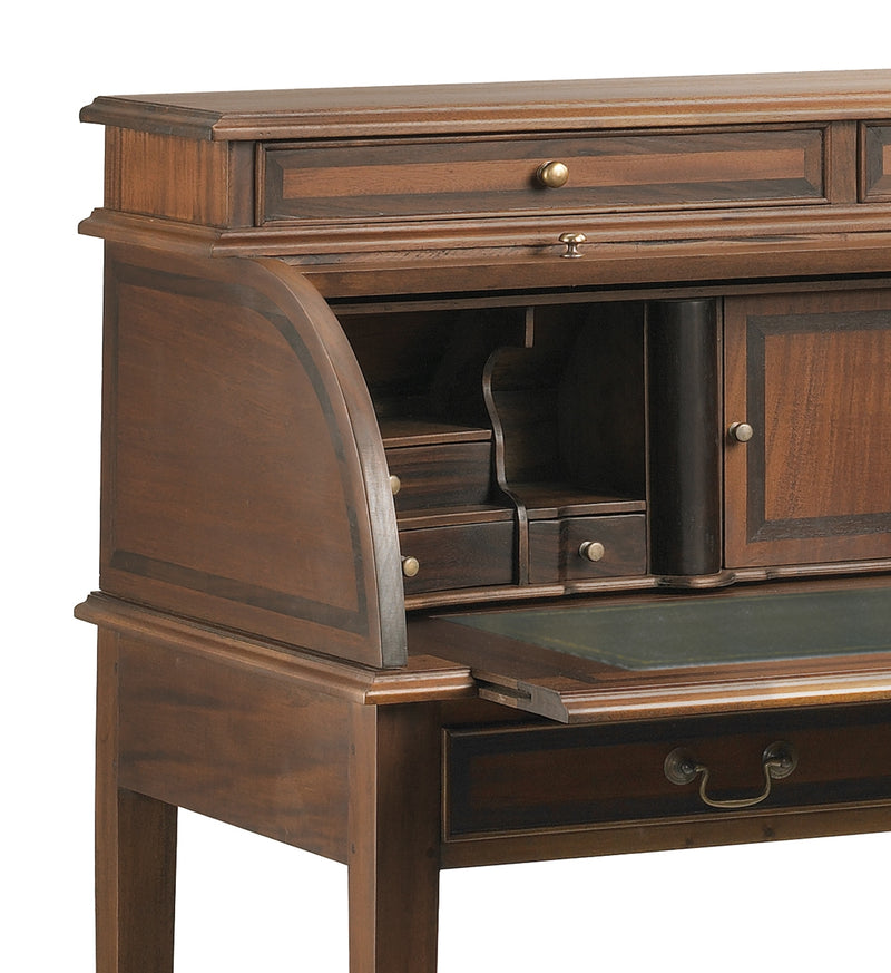 Cabinet din lemn, cu 4 sertare si 1 usa, Vintage Large Nuc, l103xA57xH115 cm (3)