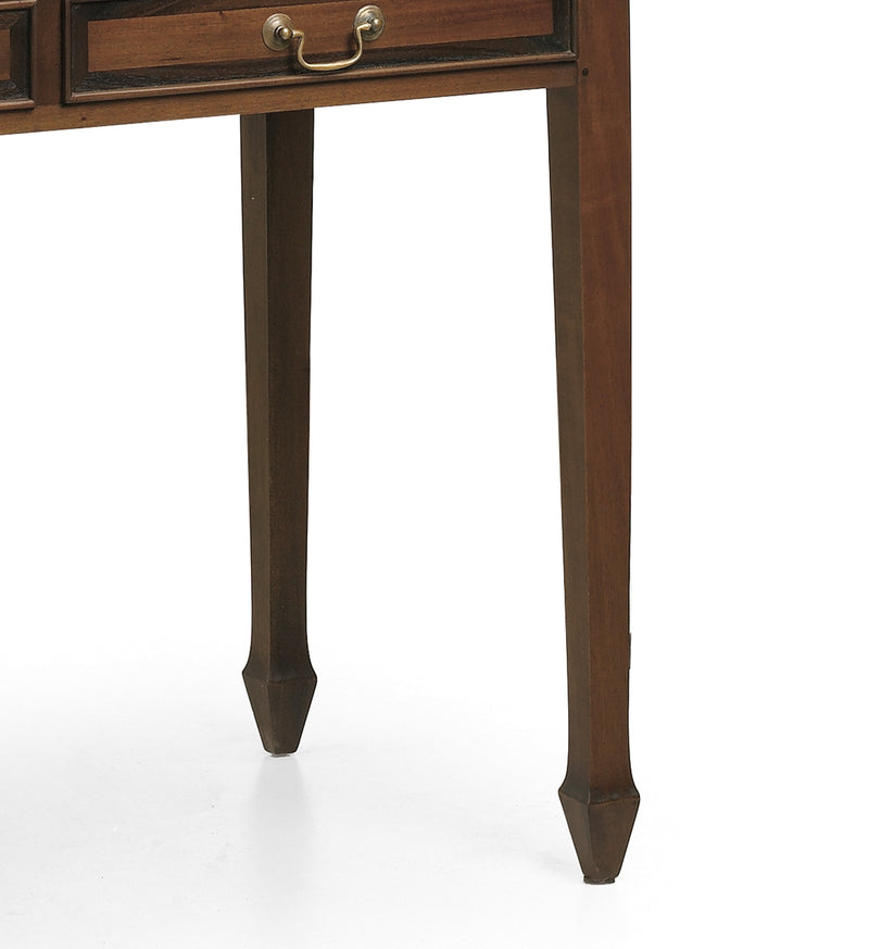 Cabinet din lemn, cu 4 sertare si 1 usa, Vintage Large Nuc, l103xA57xH115 cm (6)