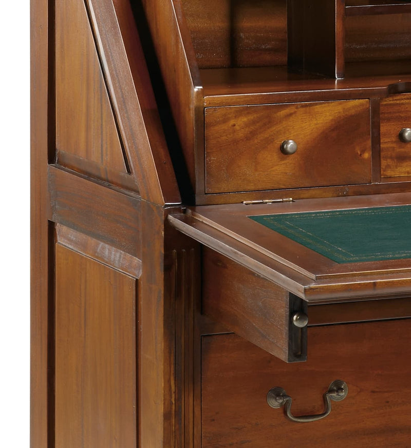 Cabinet din lemn cu 5 sertare, Vintage Nuc, l90xA48xH113 cm (5)