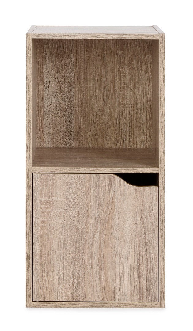 Cabinet din pal, cu 1 usa, Maelle Stejar Sonoma, l30xA29xH61 cm (1)