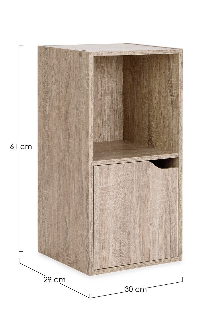 Cabinet din pal, cu 1 usa, Maelle Stejar Sonoma, l30xA29xH61 cm (7)