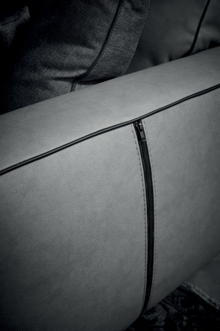 Canapea Russo Double Fixa cu Benzi Elastice si Spuma Poliuretanica, 4 Locuri, l340xA96xH84 cm (3)