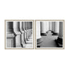 Tablou 2 piese Framed Art Cathedral Colonnade I&II