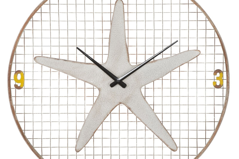 Ceas de perete Starfish Multicolor, Ø57 cm (3)