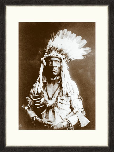 Tablou 4 piese Framed Art Indian Chief Portraits (4)