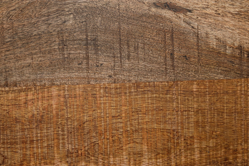 Comoda din lemn de mango, marmura si metal, cu 3 usi Lambeth Natural, l175xA45xH75 cm (12)