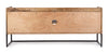 Comoda TV din lemn de mango, marmura si metal, cu 2 usi Lambeth Natural, l145xA40xH60 cm (6)
