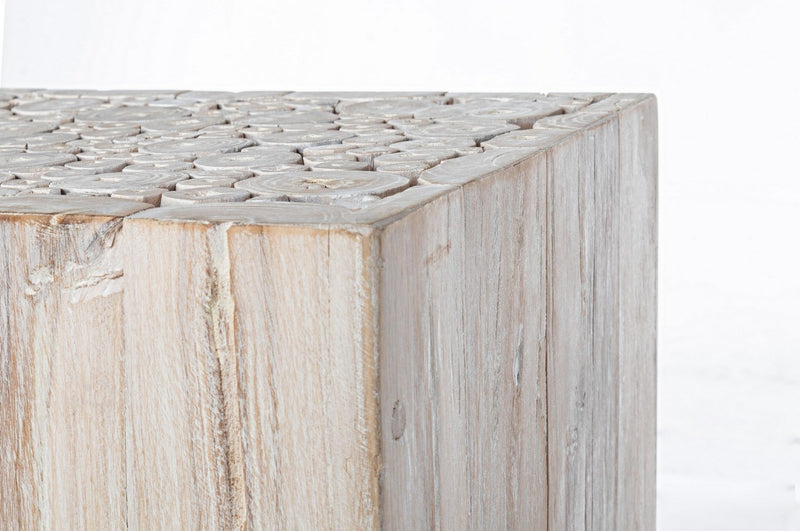 Consola din lemn de tec, Ermitas Natur, l109xA30xH79 cm (4)