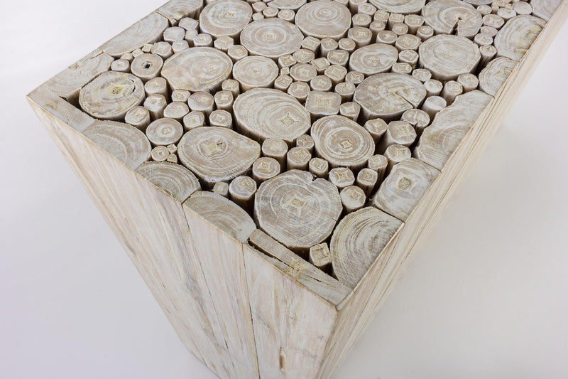 Consola din lemn de tec, Ermitas Natur, l109xA30xH79 cm (5)