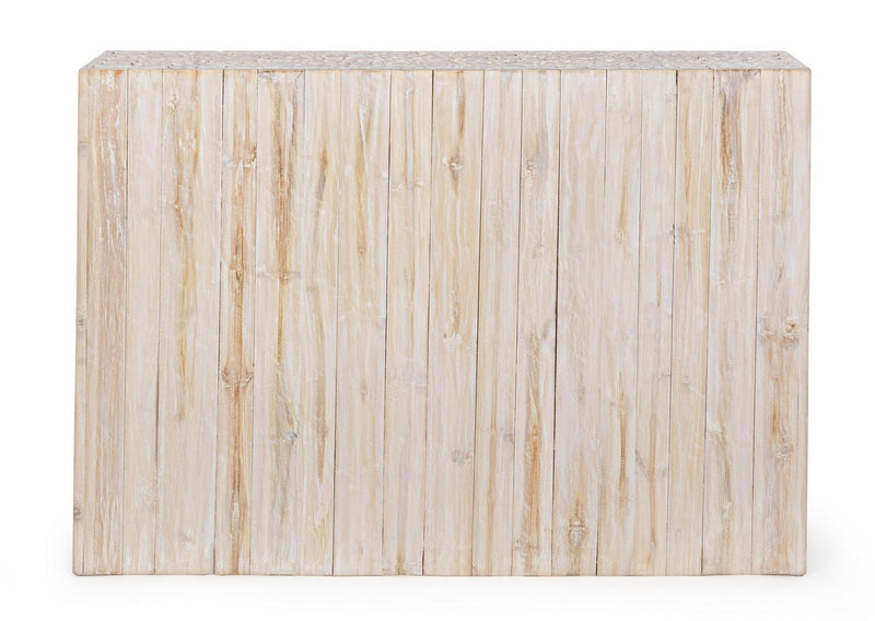 Consola din lemn de tec, Ermitas Natur, l109xA30xH79 cm (2)