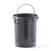 Cos de gunoi cu pedala, Metal Antracit, 3L (3)