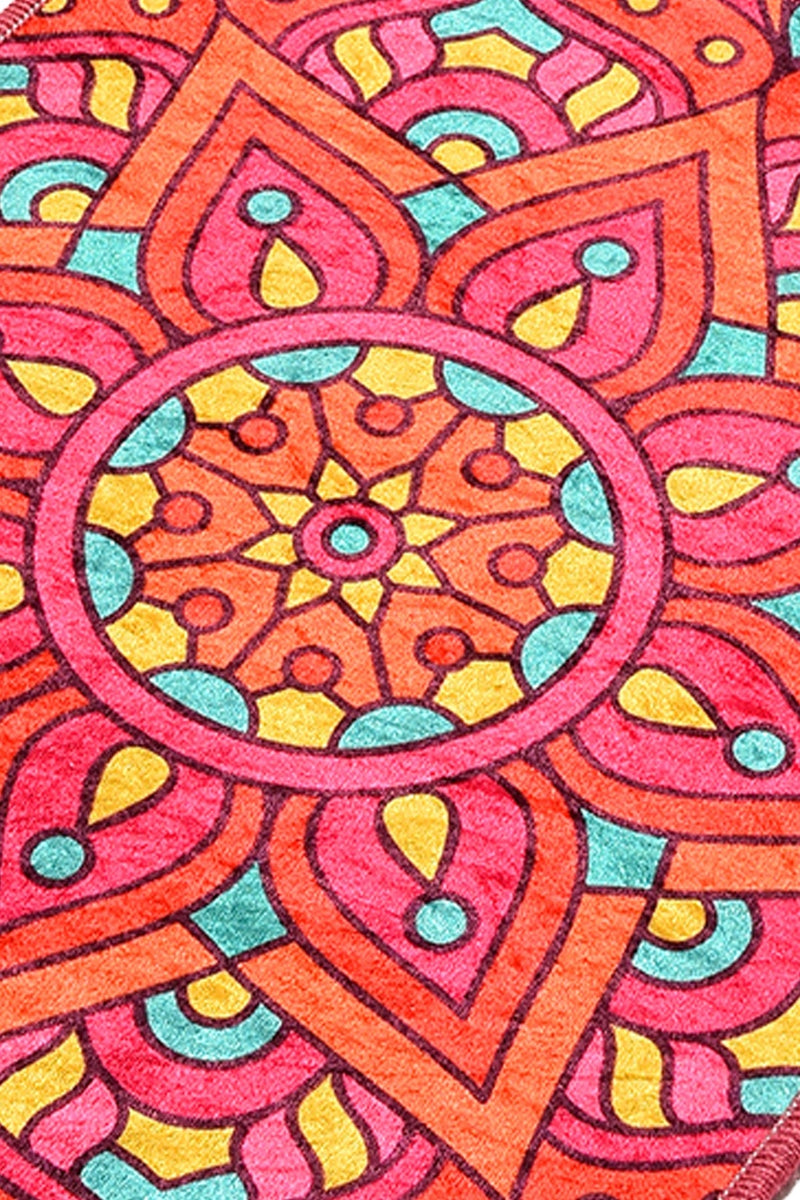 Covoras pentru baie Mandal Multicolor, 40 x 60 cm (3)