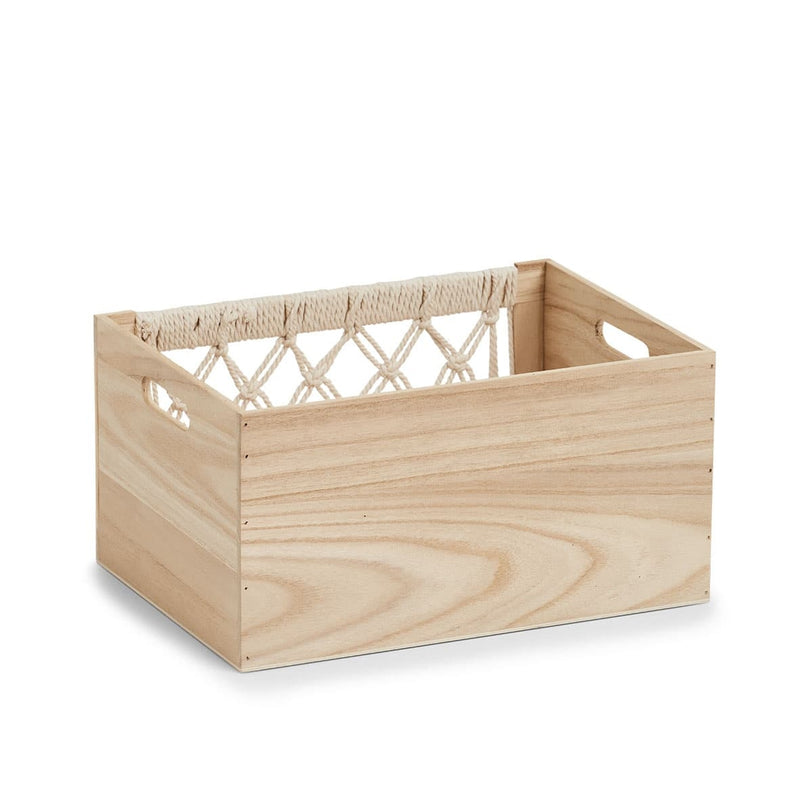 Cutie pentru depozitare din lemn, Boho II Natural, L35xl25xH18 cm (2)