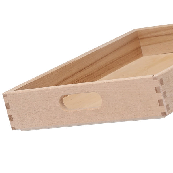 Cutie pentru depozitare, din lemn de fag, Stack Low II Natural, L40xl30xH7 cm (3)