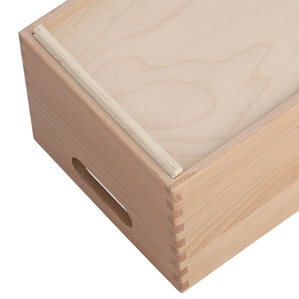 Cutie pentru depozitare, din lemn de fag, Stack Rectangle Small Natural, L30xl20xH15 cm (5)