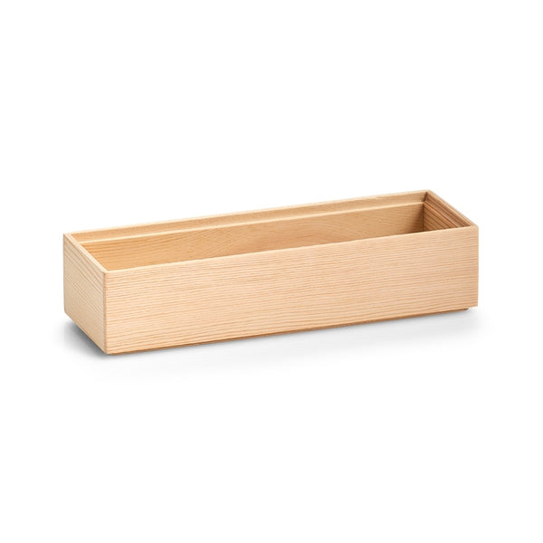 Cutie pentru depozitare, din lemn de pin, Order Rectangle Small Natural, L23xl7,5xH5 cm
