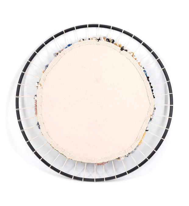 Moycor Decoratiune de perete, Tapy Round Albastru, Ø80