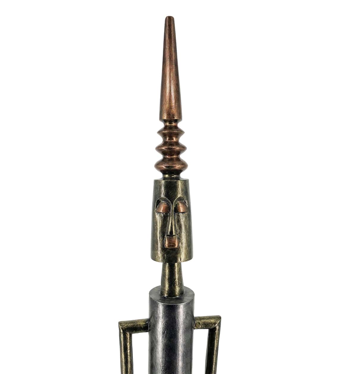 Moycor Decoratiune din lemn, Ethnic Multicolor, l25xA15xH153 cm