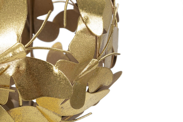 Mauro Ferretti Decoratiune din metal Farfalle Auriu, Ø19,5xH40,5 cm