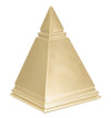 Mauro Ferretti Decoratiune din polirasina Piramide Auriu, L11,5xl11,5xH15,5 cm