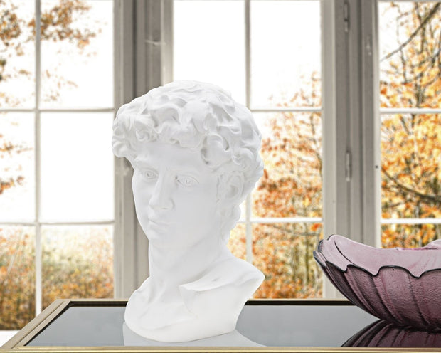 Mauro Ferretti Decoratiune din polirasina Roman Plus Alb, L20xl13xH30 cm