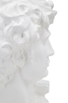 Mauro Ferretti Decoratiune din polirasina Roman Plus Alb, L20xl13xH30 cm