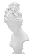 Mauro Ferretti Decoratiune din polirasina Statua Woman Alb, L11xl10,5xH35,5 cm