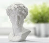 Mauro Ferretti Decoratiune din rasina Ancient Head Sculpture Alb, L44xl35,5xH60 cm
