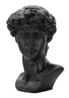 Mauro Ferretti Decoratiune din rasina Ancient Head Sculpture Negru, L44xl35,5xH60 cm