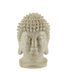 Moycor Decoratiune din rasina, Buddha Head Auriu, L35xl30xH50 cm