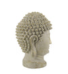 Moycor Decoratiune din rasina, Buddha Head Auriu, L35xl30xH50 cm