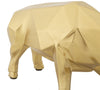 Mauro Ferretti Decoratiune din rasina Bull Auriu, L19,5xl9,9xH10,6 cm