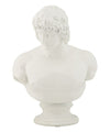 Mauro Ferretti Decoratiune din rasina Centurion Sculpture Alb, L18,2xl12,8xH25 cm