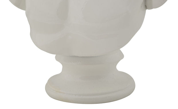 Mauro Ferretti Decoratiune din rasina Centurion Sculpture Alb, L18,2xl12,8xH25 cm