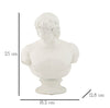 Mauro Ferretti Decoratiune din rasina Centurion Sculpture Alb, L18,2xl12,8xH25 cm