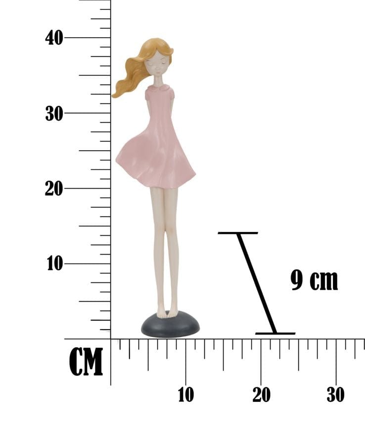 Mauro Ferretti Decoratiune din rasina Dolly Multicolor, l12xA9xH40,5 cm