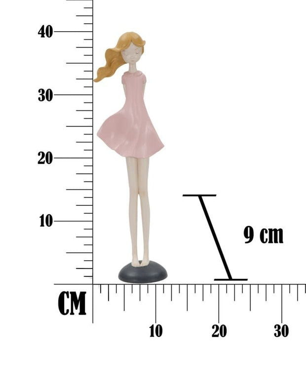 Mauro Ferretti Decoratiune din rasina Dolly Multicolor, l12xA9xH40,5 cm