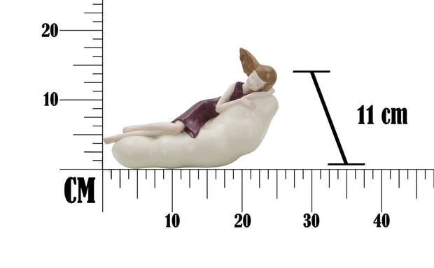 Mauro Ferretti Decoratiune din rasina Dolly on a Cloud Multicolor, l25xA11xH16 cm