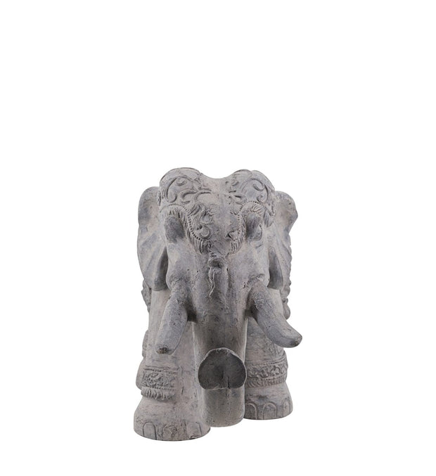 Moycor Decoratiune din rasina, Elephant Gri, L65xl27xH40 cm
