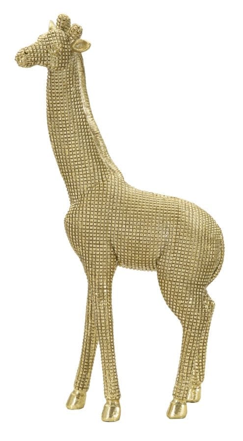 Mauro Ferretti Decoratiune din rasina Giraffa Small Auriu, L19,8xl8xH40 cm