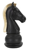 Mauro Ferretti Decoratiune din rasina Horse Negru, L10,5xl8,5xH19 cm