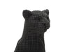 Mauro Ferretti Decoratiune din rasina Leopard Sitting Negru, L15xl10xH27 cm