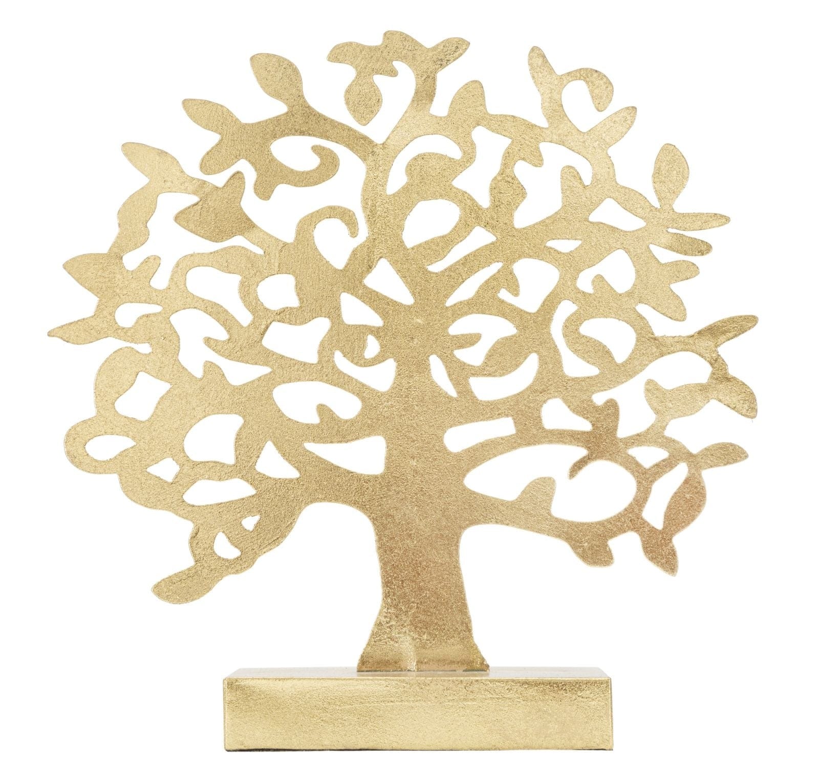 Mauro Ferretti Decoratiune metalica, Albero Auriu, l31xA8,5xH31,5 cm